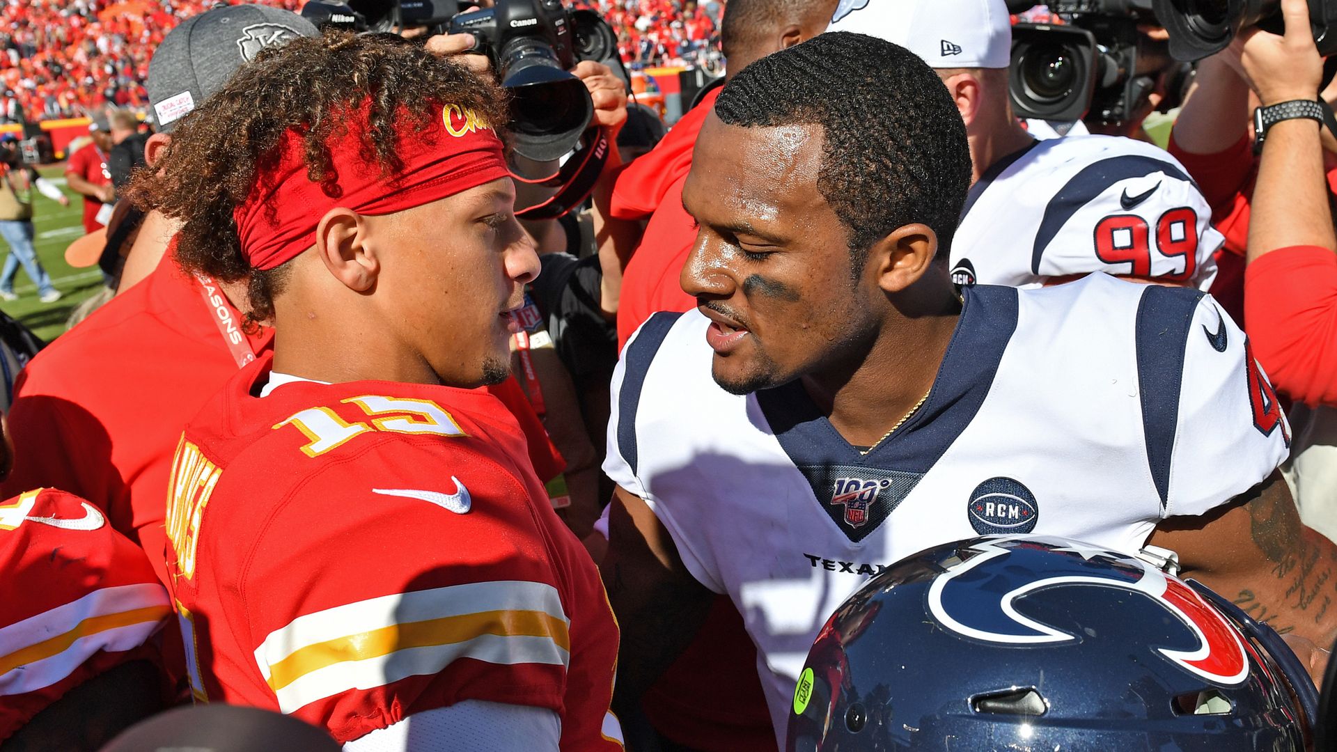 'NFL in good hands with Watson and Mahomes'