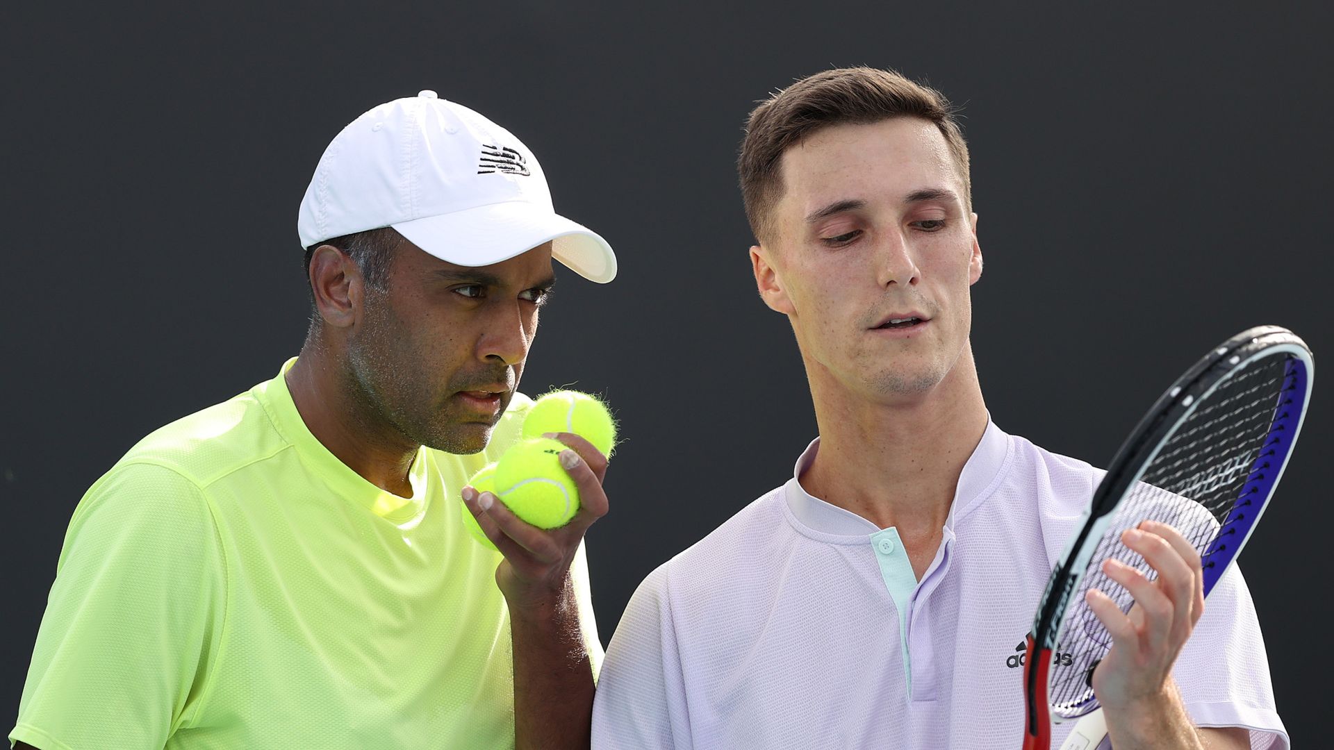 Salisbury and Ram into doubles semi-finals
