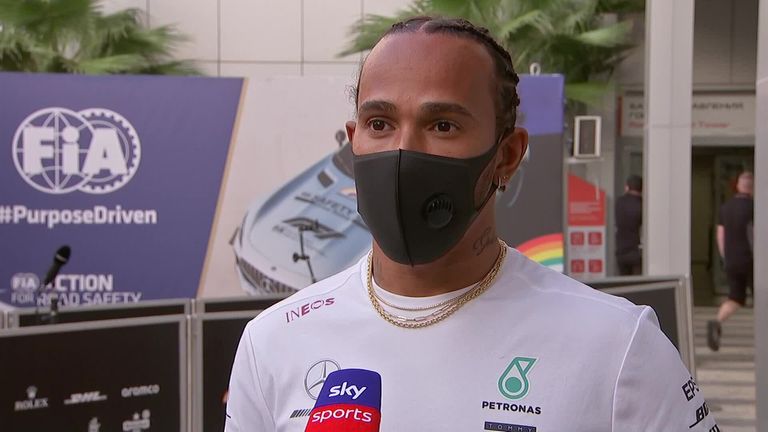 Lewis Hamilton wants to continue to inspire change after being named in Time magazine's 100 most influential people of 2020.