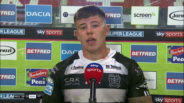 Man of the match Joe Cator hailed Hull FC's battling qualities as they defeated Wakefield in Super League.