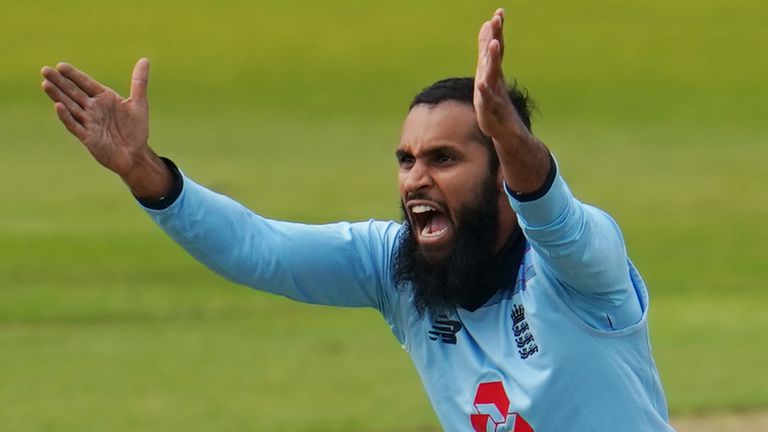 Leg spinner Rashid took 204 wickets for England in limited cricket