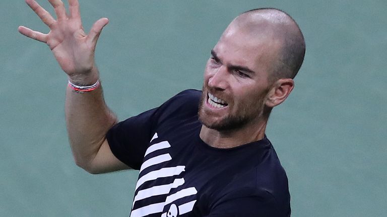 Adrian Mannarino was placed under an 'enhanced protocol plan' after coming in contact with Benoit Paire