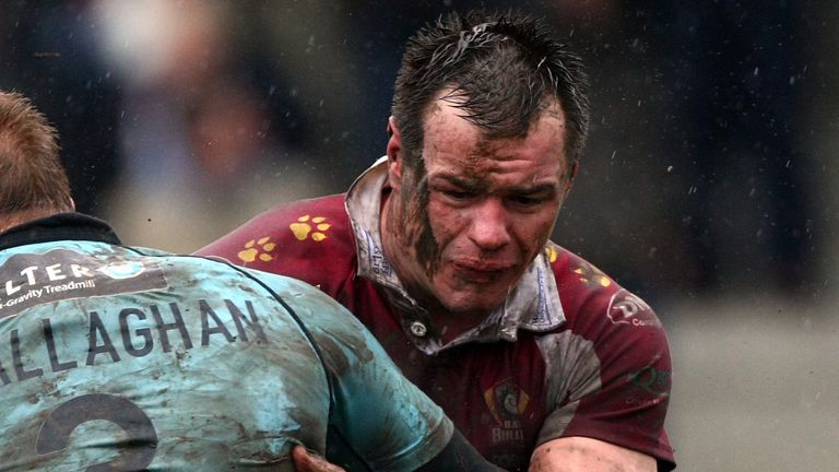 Alex Walmsley in action for Batley in 2012