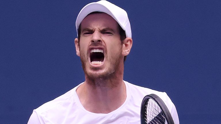 Andy Murray battled back from two sets down to defeat Yoshihito Nishioka on his Grand Slam comeback