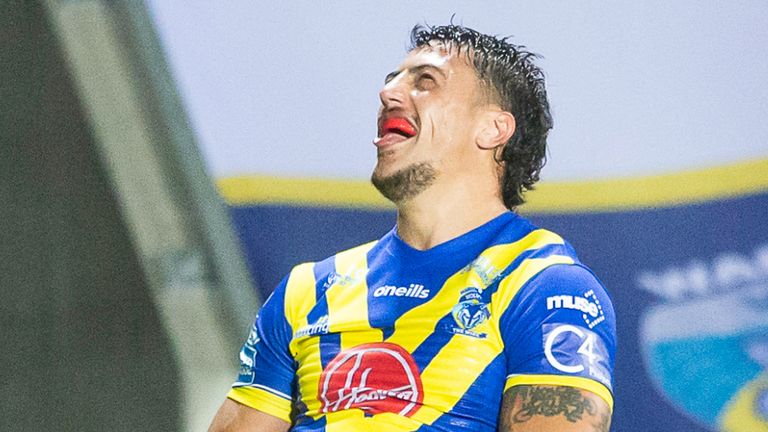 Anthony Gelling's try got Warrington back on level terms