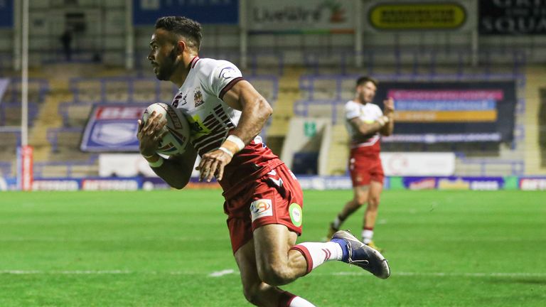 Wigan Warriors had a second half surge to push past Wakefield Trinity 28-16. 