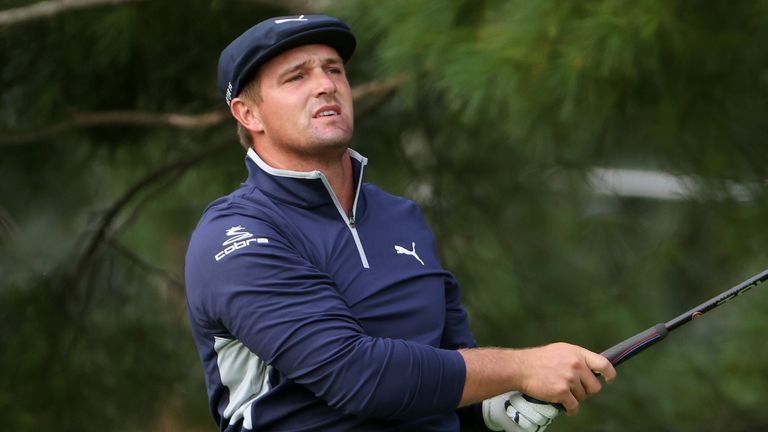 Bryson DeChambeau's 68 was the low round of the second day