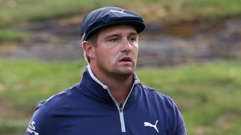 DeChambeau was the last man on the range on Thursday night
