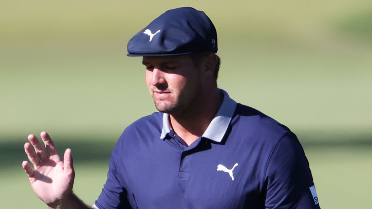 DeChambeau will play with Matthew Wolff in Sunday's final pairing