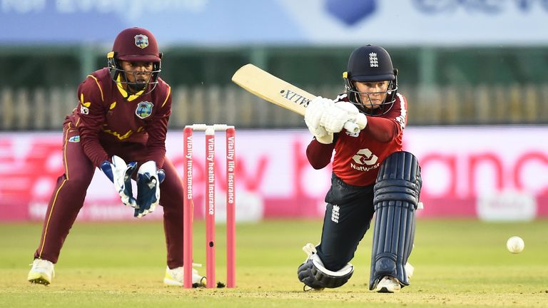 Beaumont top-scored for England with 62 from 49 balls