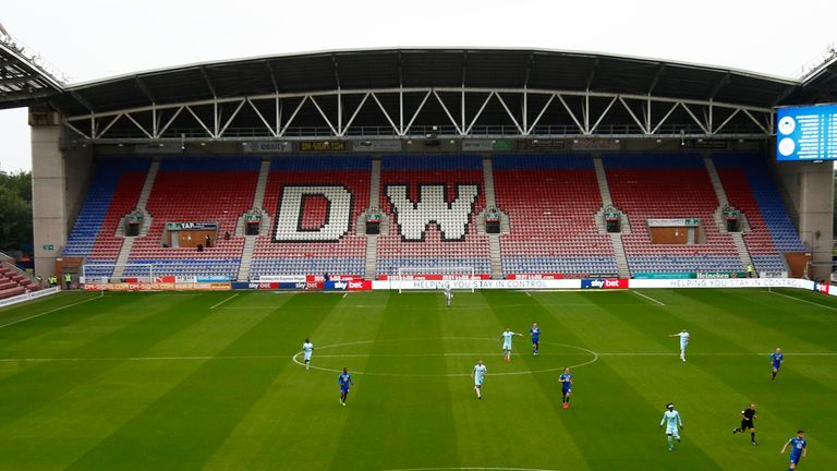 Wigan Athletic are currently in the hands of the administrators