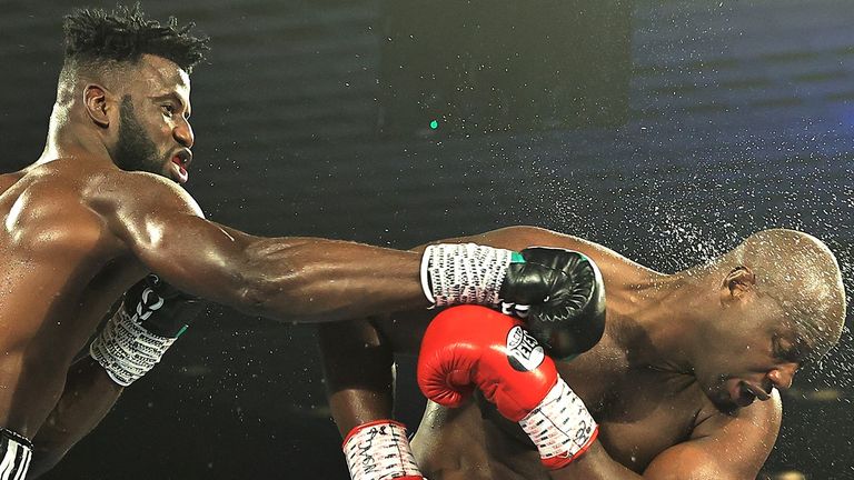 Ajagba is targeting a world heavyweight title fight