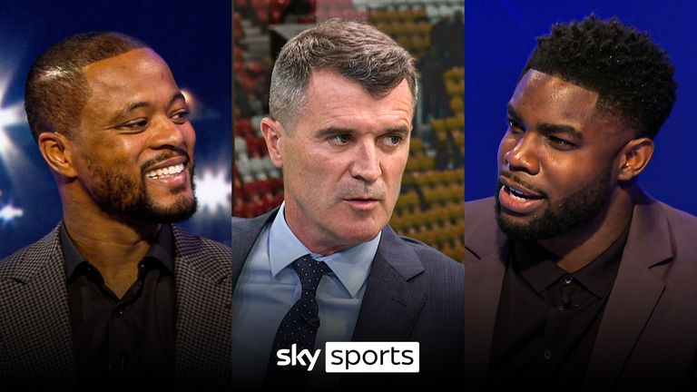 Patrice Evra, Roy Keane and Micah Richards will all be appearing on Sky Sports this season
