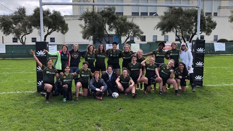 Golden Gate Women's rugby club in San Francisco