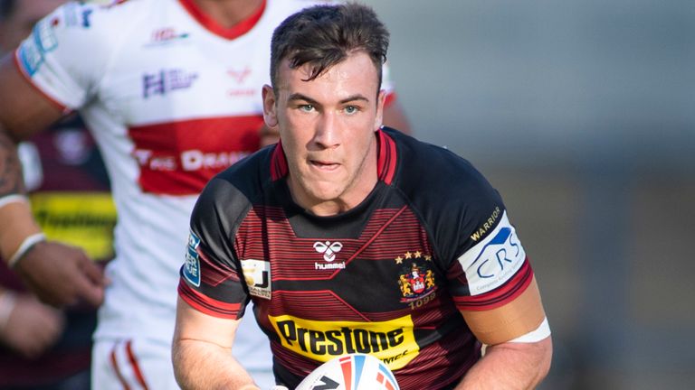 Young Wigan half-back Harry Smith is one of the Super League rising stars who are set to play on Tuesday