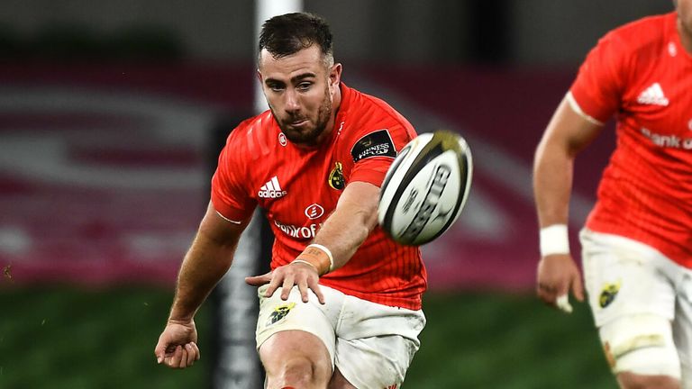 Munster's JJ Hanrahan crucially missed two penalties off the tee at critical moments in the defeat