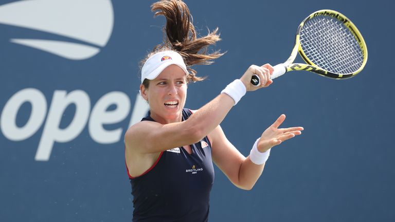 The British No 1 showed her nerve to come through a tough first set against Watson