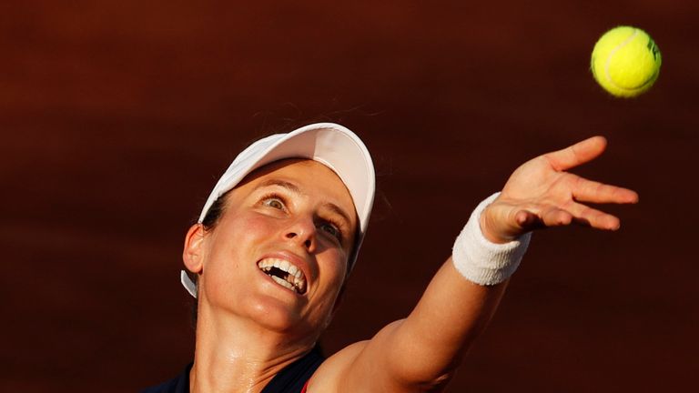 The British No 1 has ended her trial period with Thomas Hogstedt