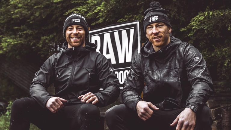 Rugby-playing brothers Jordan and Adam Walne have set up an outdoor fitness training business