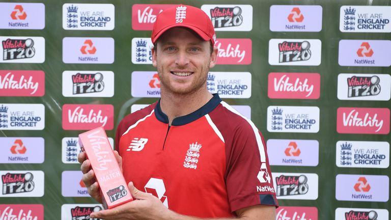 Buttler was named man of the match when England concluded the series on Sunday.