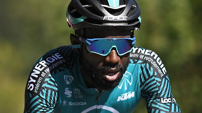 Kevin Reza was the only black rider at this year's Tour de France