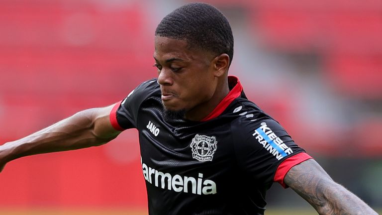 Bayer Leverkusen winger Leon Bailey is interested in moving to the Premier League