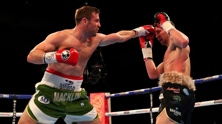 Macklin retired with a 35-6 record