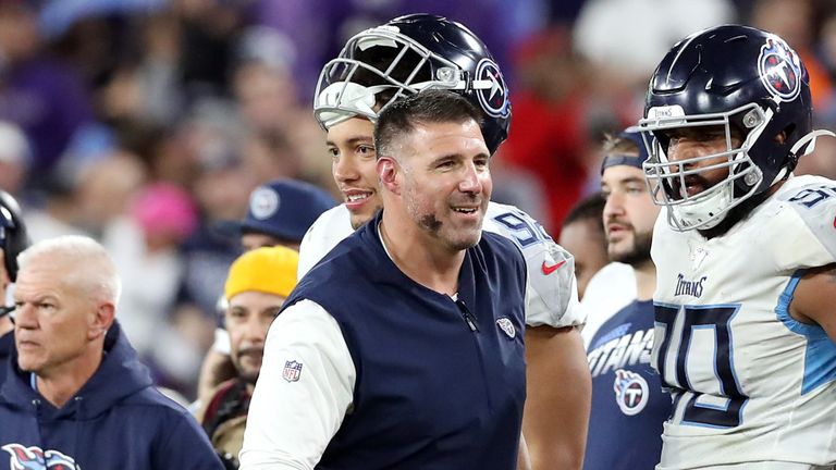 Mike Vrabel took the Titans to the AFC Championship game last year