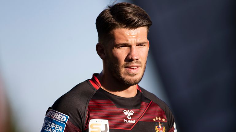 Oliver Gildart's first try of the season got Wigan on the board first