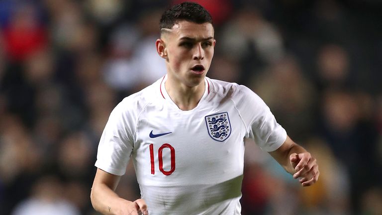 Foden won the U17 World Cup with England three years ago