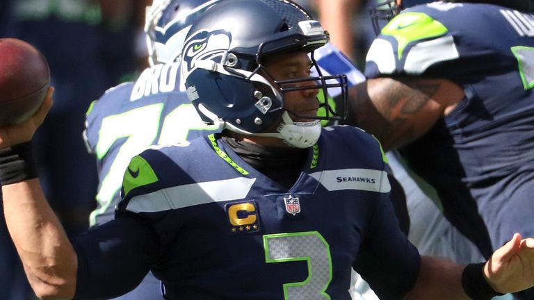 Russell Wilson's five TDs set a new record for the most through three weeks of an NFL season
