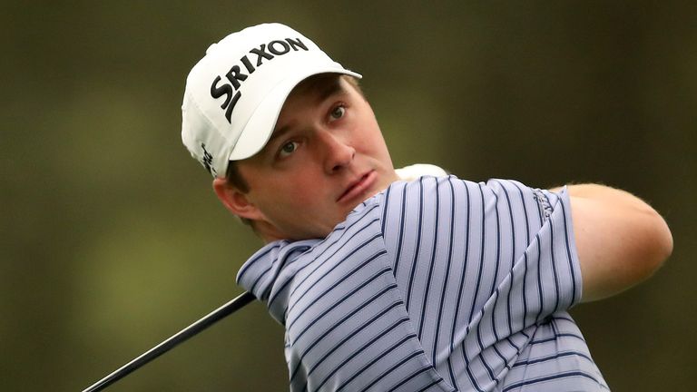 Sepp Straka is in a four-way share of the lead