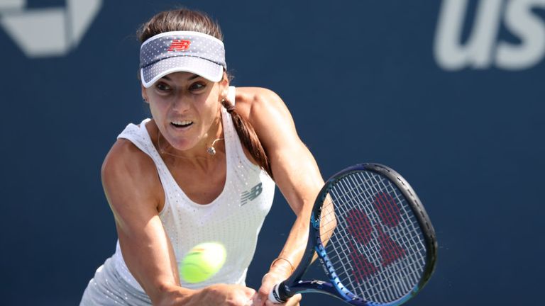 Sorana Cirstea raised her level throughout the match