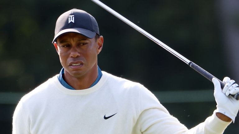 Tiger Woods missed the cut by a distance