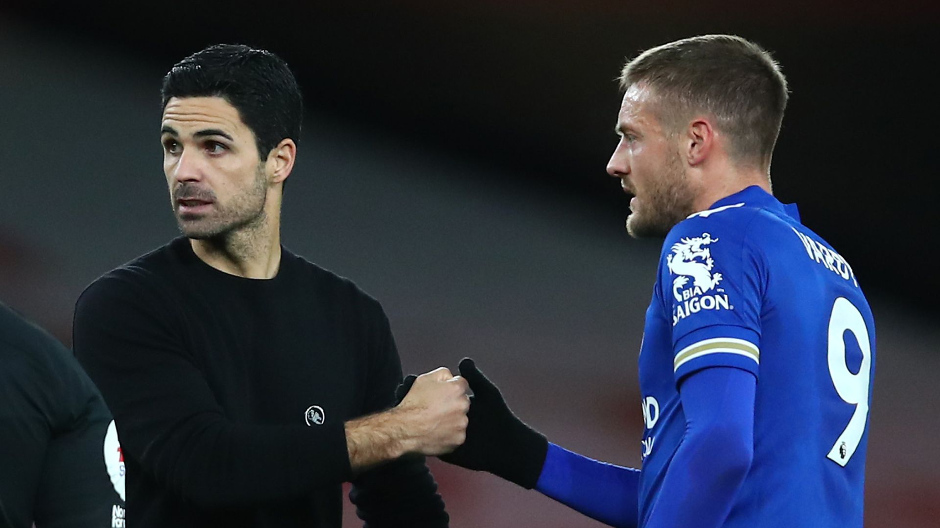 Arteta bemused by disallowed goal; Rodgers: Vardy 'world-class'