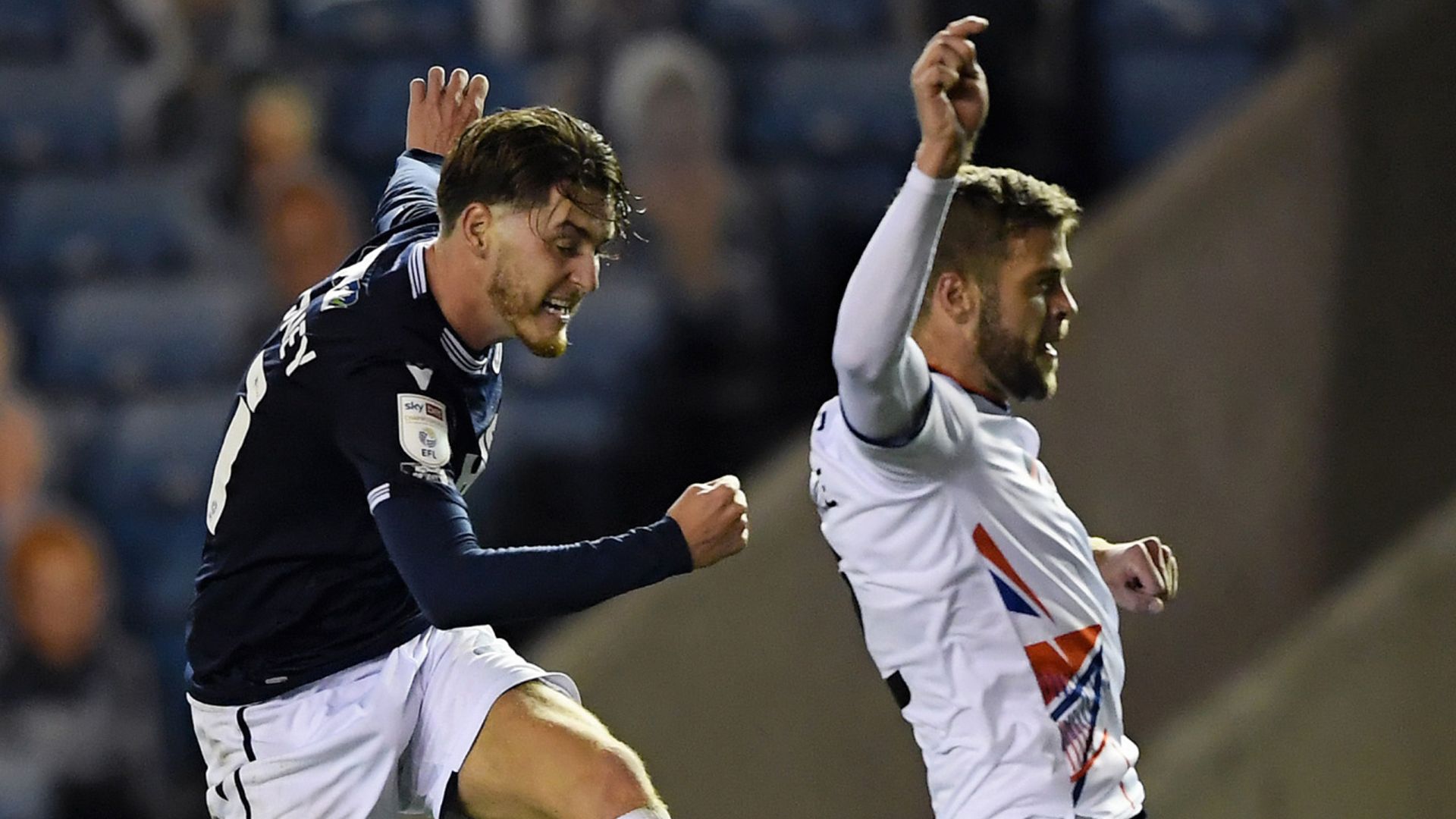 Millwall cruise past Luton at The Den