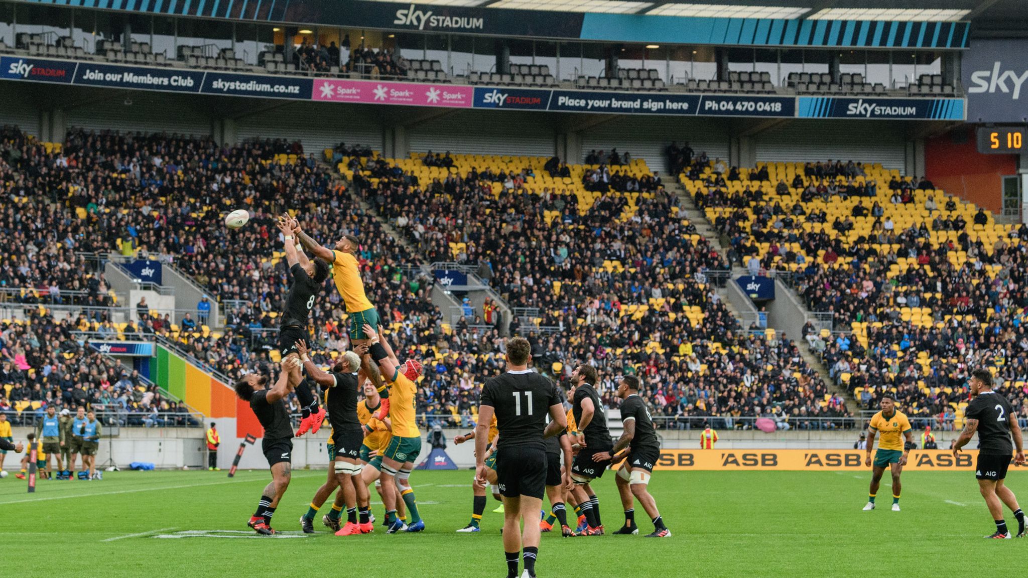New Zealand expect 47,000 against Australia at Eden Park for second Bledisloe Cup game Rugby Union News Sky Sports