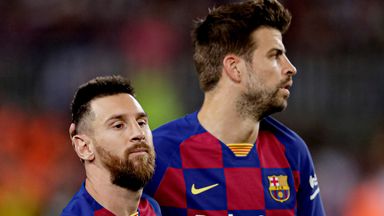 Image of Gerard Pique says Barcelona owe Lionel Messi 'everything'