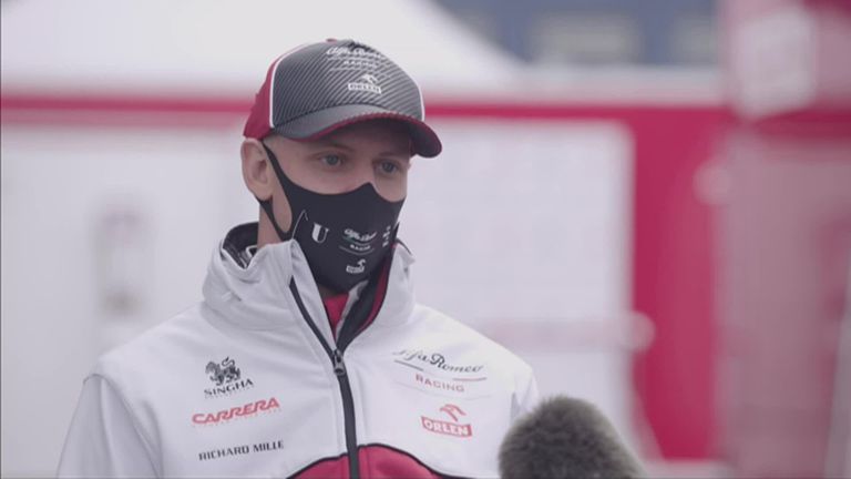 Martin Brundle sat down with Mick Schumacher ahead of what should have been his F1 practice debut at the Eifel GP with Alfa Romeo
