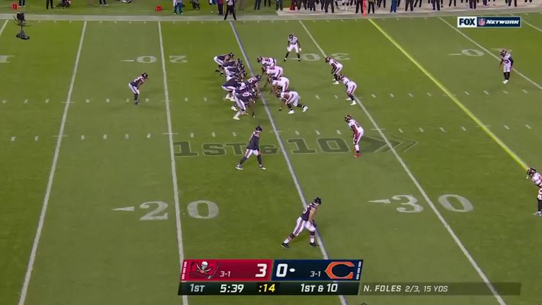 Relive some of Nick Foles' best throws in his first win as a starter for Chicago after the Bears secured a hard-fought 20-19 win over the Tampa Bay Buccaneers.
