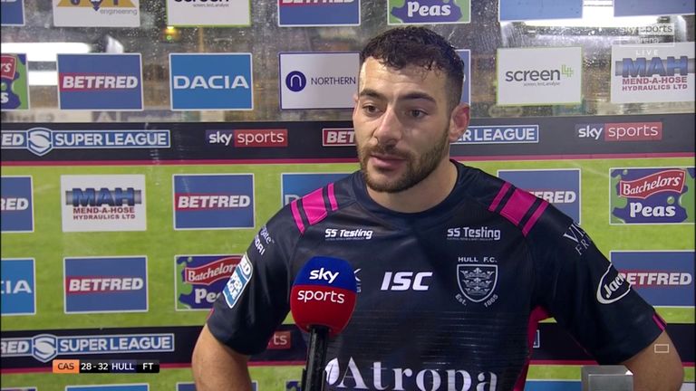 Man of the match Jake Connor felt Hull FC 'dug deep and got through it' after he scored the winning try against Castleford