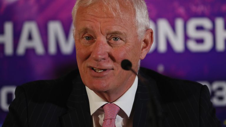 PDC and World Snooker Tour chairman Barry Hearn has returned a positive swab for Covid-19