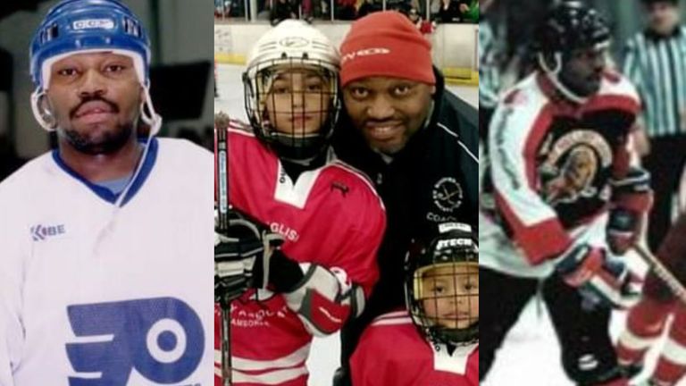 Great Britain's first black ice hockey player Brian Biddulph reveals his shock when he first found out he was a history-maker