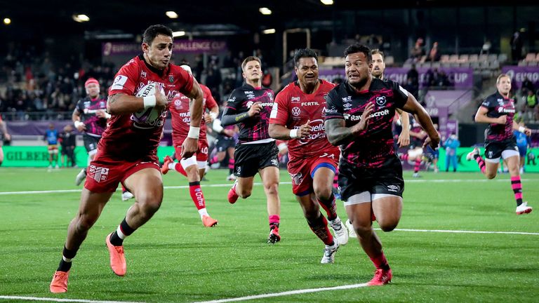 Bryce Heem scores for Toulon