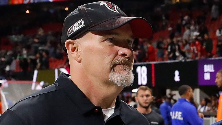 Atlanta Falcons head coach Dan Quinn has been fired after a disappointing start to the season