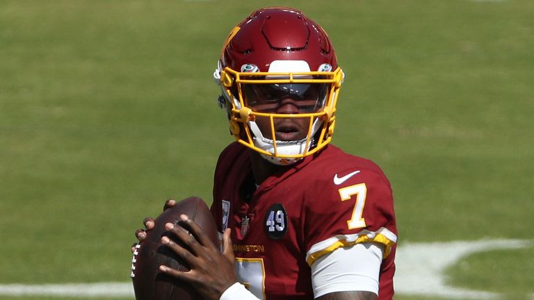 Haskins has gone from starter to third-string in Washington