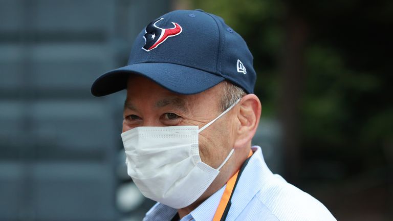 Eddie Jones had revealed on Tuesday morning England were worried about three players who might have to withdraw from the training camp due to coronavirus concerns