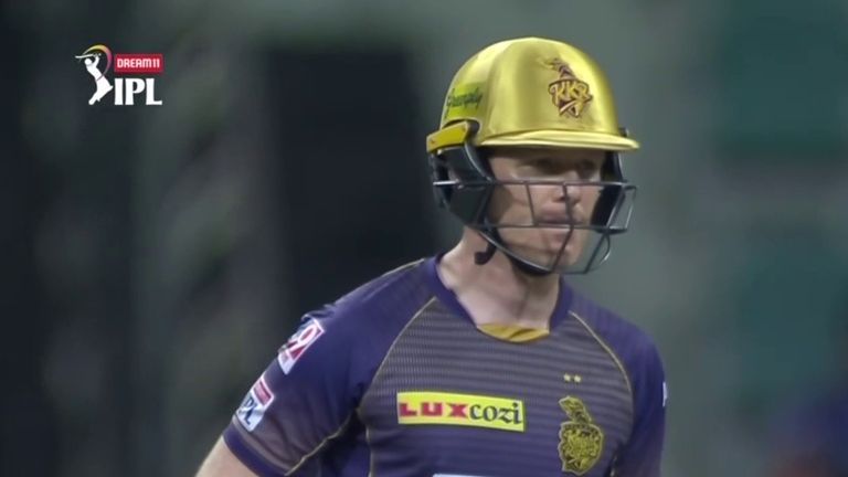 Eoin Morgan's quick-fire 39 came in vain for Knight Riders