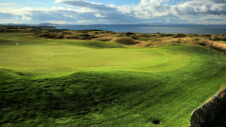 A view of the 18th hole on the Torrance Course at Fairfont St Andrews