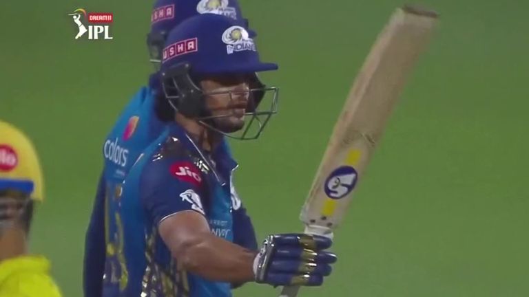 Mumbai's Ishan Kishan powered to his fifth IPL fifty off just 29 balls